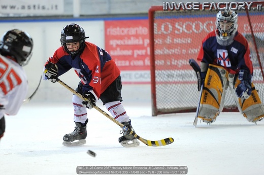 2010-11-28 Como 2367 Hockey Milano Rossoblu U10-Aosta2 - William Golob